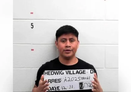 The mugshot of Bayron Elias Pu.
